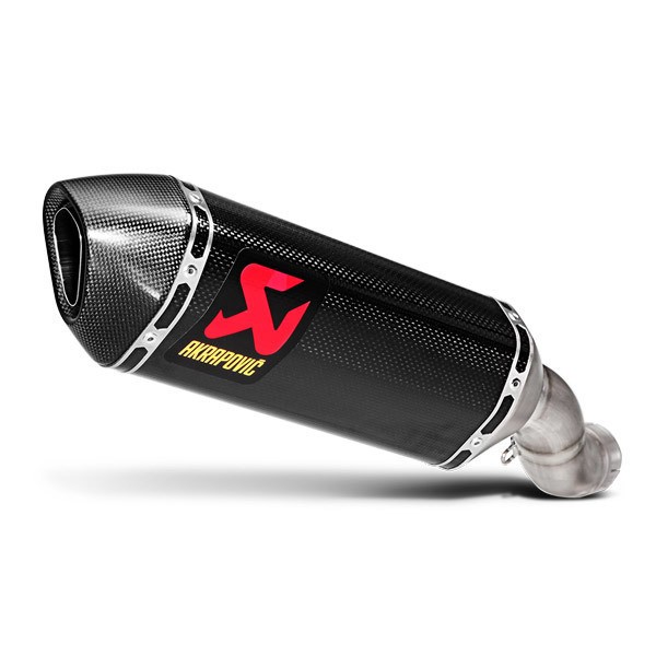 Akrapovic Street Legal Carbon Fiber Slip-On Muffler for 2016-20